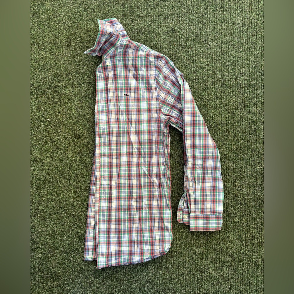 Vineyard Vines Boys Plaid Button Down